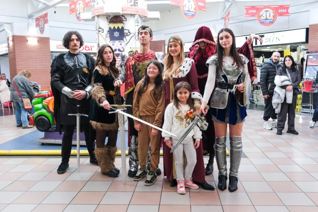 foto di gruppo di carnevale